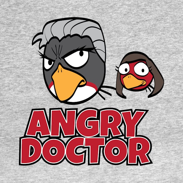 Angry Doctor (Clara Version) by MrPandaDesigns